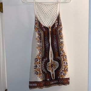 LF pattern tank dress